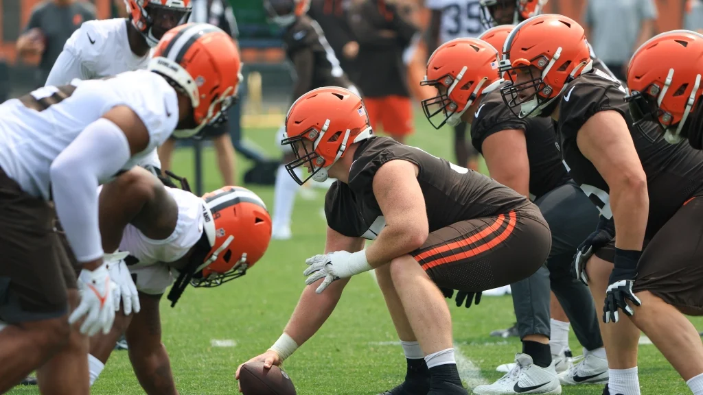 Cleveland Browns 2023 training camp at The Greenbrier in WV