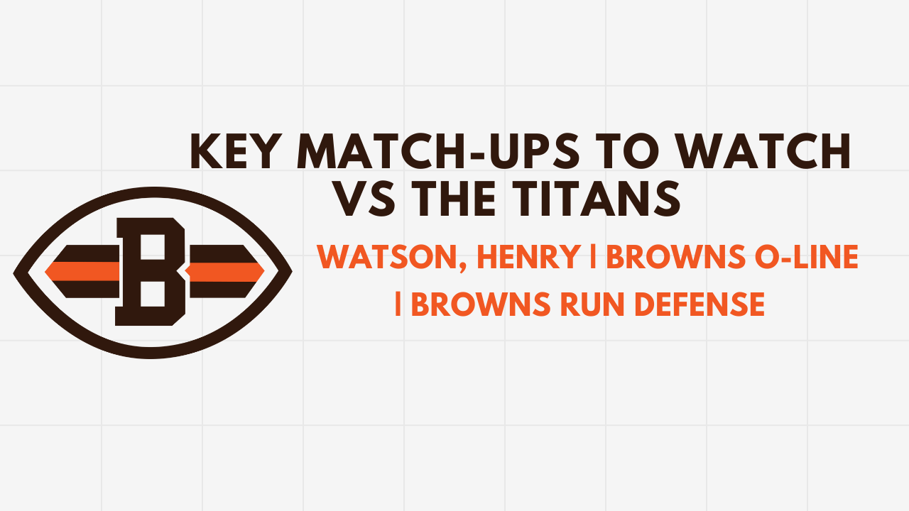 What to watch for: Week 3 – Titans at Browns