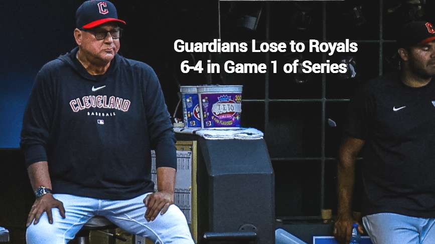 Cleveland Guardians lose in Kansas City; Tanner Bibee shut down