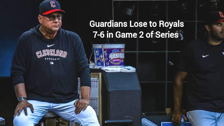 Royals sweep Guardians for seventh win in eight games